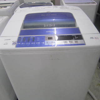 静かなインバーター洗濯機8キロ　２０１３年製 日立　BW-8SV 