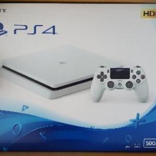 新品未開封　PS4(CUH-2100AB02)　ホワイト