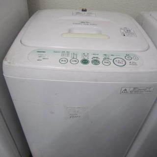 生活家電 TOSHIBA洗濯機４．２キロ　２００９年製　AW-304