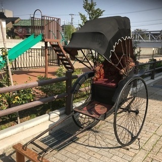 ★早い者勝ち！ ☆明治時代製造　中古１人乗り人力車　展示用・イベント用