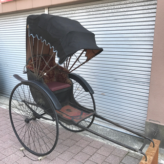 ★早い者勝ち！ ☆明治時代製造　中古１人乗り人力車　展示用・イベント用