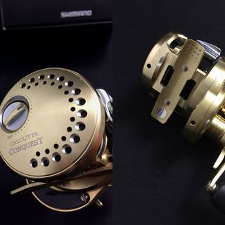 シマノ ベイトリール 14 カルカッタ コンクエスト 100 右ハンドル