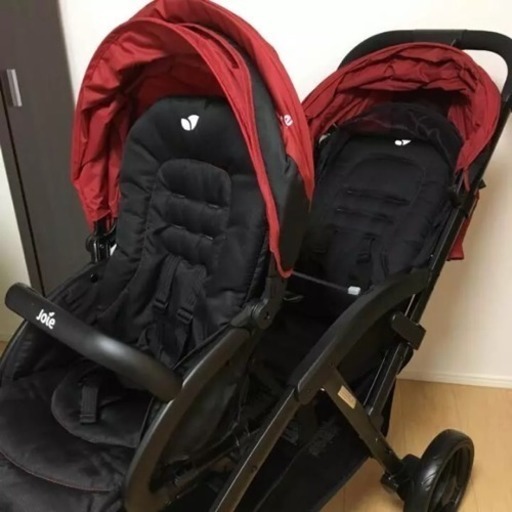 二人乗りベビーカー 双子用ベビーカー 縦型 KATOJI エヴァライト