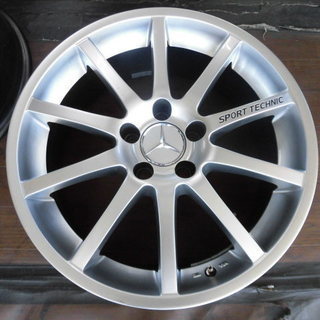 スポーツテクニックMONO１０　7.5J＋33　112-5穴★ベンツ　Cクラス　W203　CLK　SLKなど★タイヤの相談承ります。