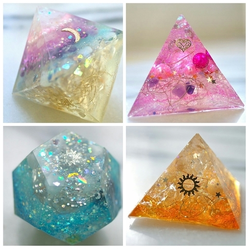 オルゴナイト】オクタヒドロン(正八面体)M・紫 www.vetrepro.fr