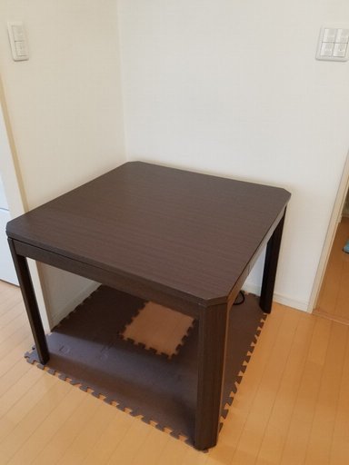 ニトリ☆ローテーブル（こたつとしても使用可）☆ブラウン☆極美品