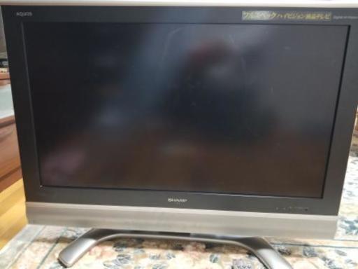 売約済み　シャープAQUOS　キタトシユキデザイン　2006年製37インチフルスペックハイビジョン液晶テレビ
