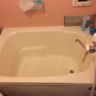 給湯器と浴槽セット(市営住宅用、２年間使用)