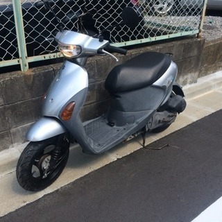スズキ レッツ4G シルバー※傷ありの画像