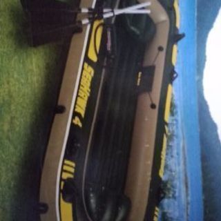 1回使用のゴムボート