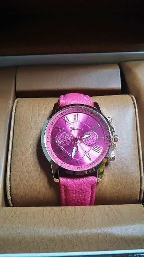 腕時計レディースピンク 大野寛樹 猿島のアクセサリー 腕時計 の中古 古着あげます 譲ります ジモティーで不用品の処分