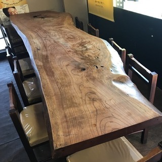 【希少！】欅 ケヤキ 1枚板 テーブル