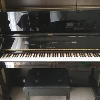 中古美品ピアノ DIAPASON ディアパソン 126-M アップライトピアノ