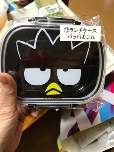 バツ丸くん お弁当箱 新品未使用 サンリオくじ はーちゃん 沖縄の食器の中古あげます 譲ります ジモティーで不用品の処分