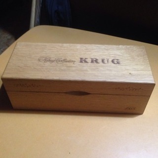 ワイン木箱のみ KRUG