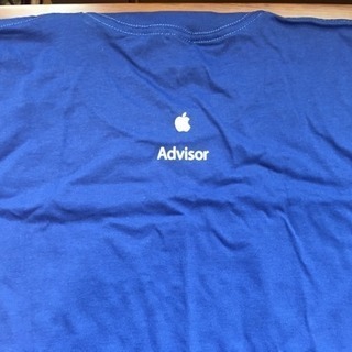 【未使用：非売品】Apple adviser ジーニアスバー風Tシャツ