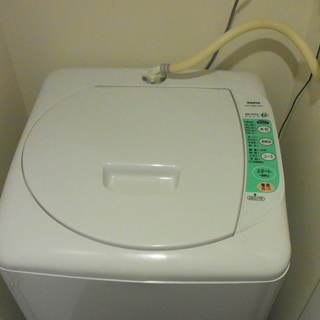 無料・SANYO/4.2kg洗濯機/ASW-42S5/2001年式