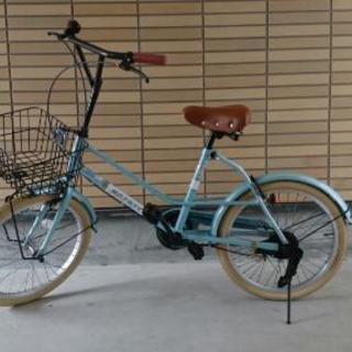 自転車 おしゃれ 水色 子供から大人まで Eri 名古屋の自転車の中古あげます 譲ります ジモティーで不用品の処分