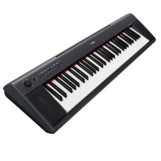 YAMAHA 電子キーボード piaggero(ピアジェーロ) ブラック NP-11/ペダル