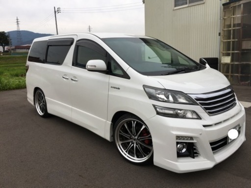 H24年式 ヴェルファイア ハイブリッド カスタム 21aw 4wd 獅子丸 長岡のヴェルファイアの中古車 ジモティー