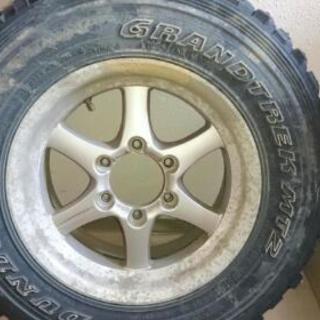 スパイク フルピン MTタイヤ 冬用225/75r16  デリカスペースギア