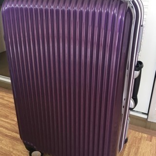 スーツケース パープル（2〜3泊）