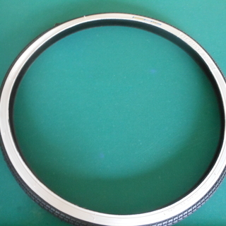 自転車　タイヤ　24インチ　新品☆ブラック/ホワイト