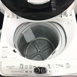 新生活！17600円 シャープ 全自動 洗濯機 4,5kg 14年製 ES-F45NC