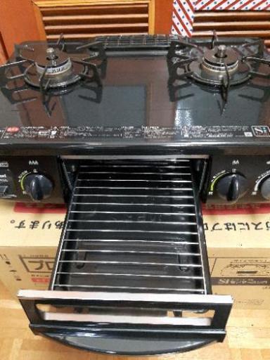 G:965724　ガスコンロ（ＬＰ）　2017年　リンナイグリル付 G:965724 ガスコンロ（LP） 2017年 リンナイグリル付