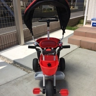 アイデス カーゴ プラス 三輪車 レッド