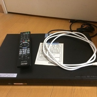 近隣配送無料☆ ソニー BDZ-AT300S リモコン付500G...