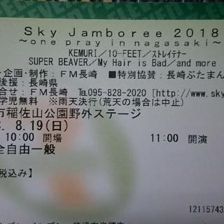 スカイジャンボリー 2018 チケット2枚！