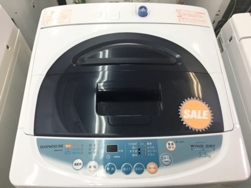★ダイウー DAEWOO 全自動洗濯機 DWA-SL55 5.5kg 2013年製 ★