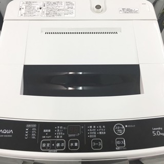 生活家電 ☆ ハイアール アクア 全自動洗濯機 AQW-S5E3 5.0kg 2015年製
