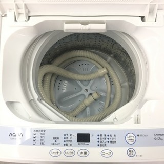 ☆ ハイアール Haier AQUA 全自動洗濯機 AQW-S60A 6.0kg 2012年製