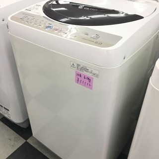 ☆シャープ SHARP 全自動洗濯機 ES-GE60K 6.0kg 2010年製 ☆ ☆シャープ SHARP 全自動洗濯機 ES-GE60K 6.0kg 2010年製 ☆