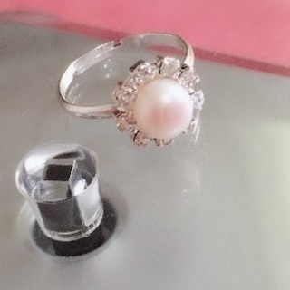 本真珠の指輪💍✨🉐 (新品) 値下げ