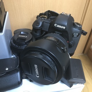 値下げ！】Canon EOS 6D 24-105mm F4L + 50mm F1.8 + バッテリー4個