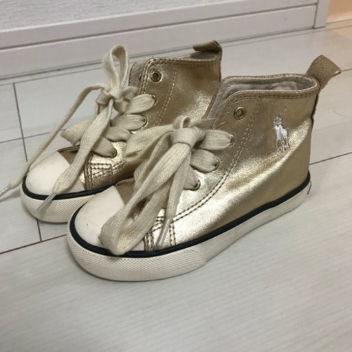 ラルフ ハイカットスニーカー キッズ15センチ Tommy 南行徳のキッズ 用品 子供用シューズ の中古あげます 譲ります ジモティーで不用品の処分