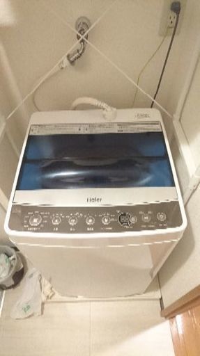 極美品 2018年 ハイアール 洗濯機 5.5キロ