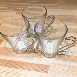 【新品6個セット】耐熱ガラス お洒落なコーヒーカップ☆