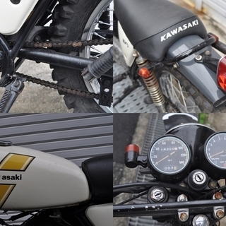 カワサキ KE125 オフロード モトクロス ２スト ２サイクル 125cc 原付 Ⅱ種 激レア 旧車 神戸市東灘区 ★ XL SL TL DT TS ハスラー