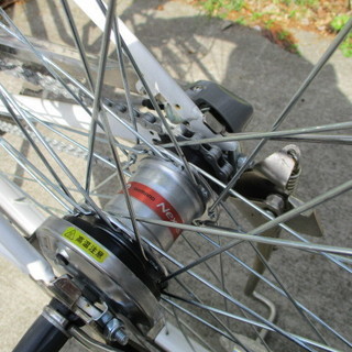未使用 3段変速自転車 ノーパンクタイヤ 白　26インチ　11台あります