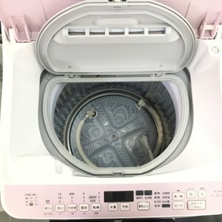 生活家電 ☆ シャープ SHARP 乾燥付き自動洗濯機 ES-T5E3 5.5kg 2016年