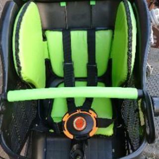 ▲取引中▲３人乗り子供前乗せ自転車。アサヒサイクル、シルバーリング、ベルメーレミニ白、合鍵あり。