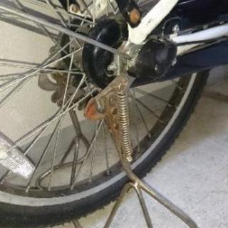 ▲取引中▲３人乗り子供前乗せ自転車。アサヒサイクル、シルバーリング、ベルメーレミニ白、合鍵あり。