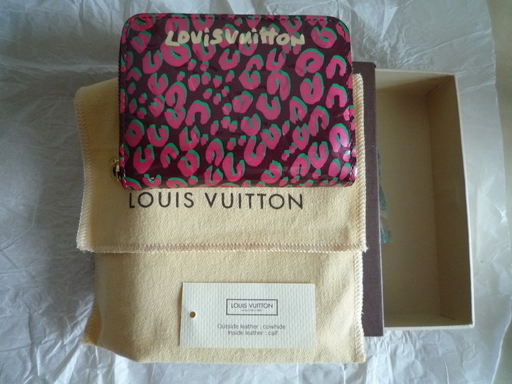ルイヴィトン モノグラム・ヴェルニレオパード(正規品)