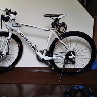 ロードバイク【ホワイトほぼ新品】