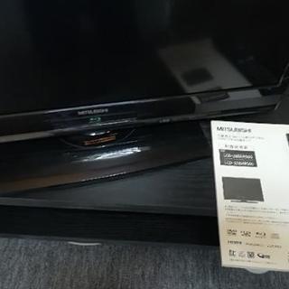 三菱32型液晶テレビ　Blu-ray+ハードディスク内臓