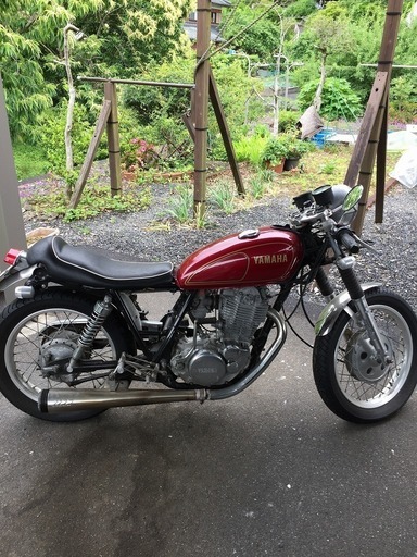 カスタム多数 カフェ仕様 ヤマハ SR400 20周年限定 復刻 初期カラー 1998年式